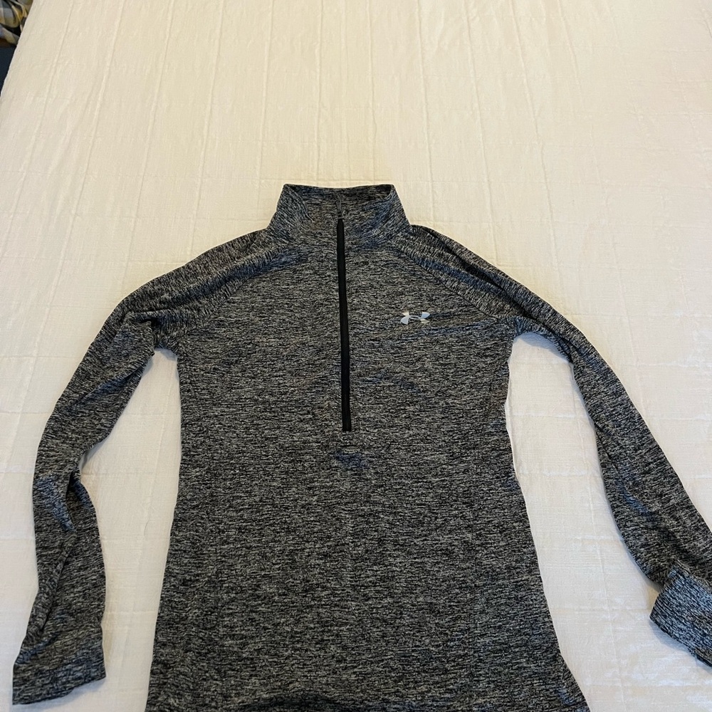 Under Armour Gray Quarter-Zip Pullover